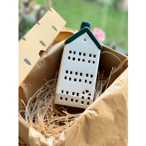 Candle Bee Design Büyük Boy Seramik Ev Mumluk