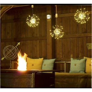 Pilli Kumandalı Buket Peri LED Işık Yılbaşı Dekor Lamba  Parti Efekt LED