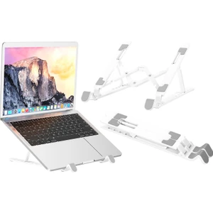 Notebook Stand Fiber + Silikon Materyal A+ Kaliteli Ultra Hafif 220 Gram Açısı Ayarlanabilir Laptop Dizüstü Bilgisayar Standı Portatif Katlanır ve Taşınabilir BH70