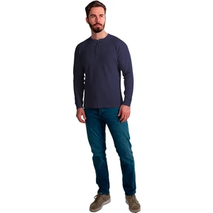 Erkek Henley Uzun Kollu T-Shirt