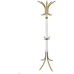 Portmanto Ayaklı Askılık Yonca Model Gold