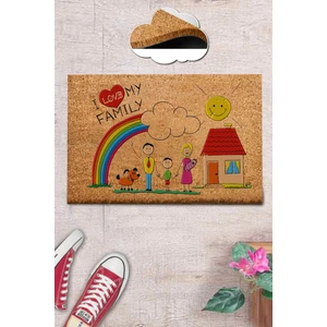 Chandler Home Coco Paspas Korolistskali Kahve 40X60 cm Kapı Önü Paspası, Dış Kapı Paspası