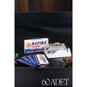 Rapira 60 Adet Yaprak Tıraş Jileti 719624