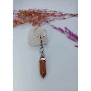 Best Gift Kahverengi Yıldız Taşı Anahtarlık