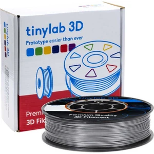 TinyLab 3D 1.75mm 1000gr Gümüş PLA Filament 190-220°C Baskı Sıcaklığı - Yüksek Kalite, Çevre Dostu, Mükemmel Yapışma ve Pürüzsüz Yüzey