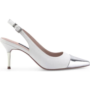 Nine West Mungo 3fx Beyaz Kadın Topuklu Ayakkabı