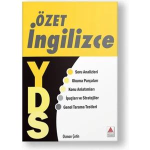 Delta Kültür Yayınevi İngilizce YDS Özet