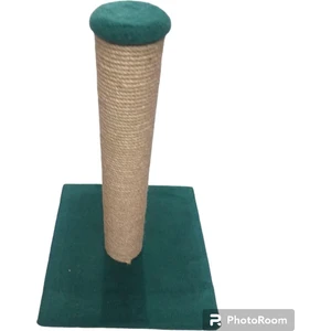 Tırmalama Tahtası Kare Taban - Jut Halat - Gri 40 cm