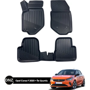 Opel Corsa F 3D Havuzlu Paspas
