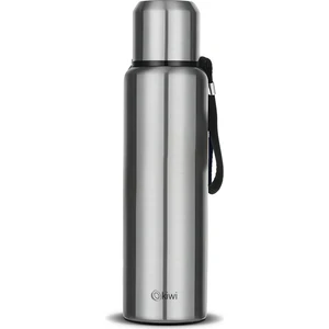 Çift Kat Paslanmaz Çelik Bardaklı 750 ml Termos, Kamp Bebek Mama Termosu