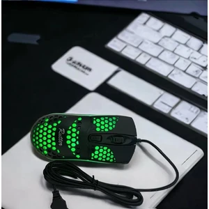 Aral Mini Avm Kablolu Rgb Işıklı Oyuncu Mouse Işıklı Mouse