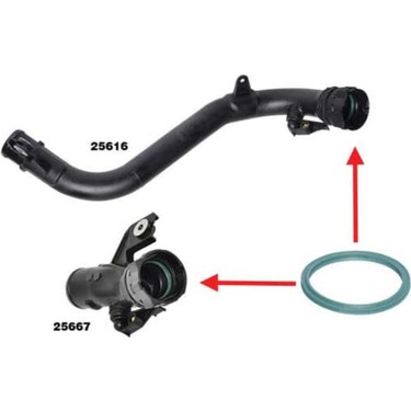 İbraş 25617 25617 Turbo Borusu Contası Nissan JUKE-NV200 Fiyatı
