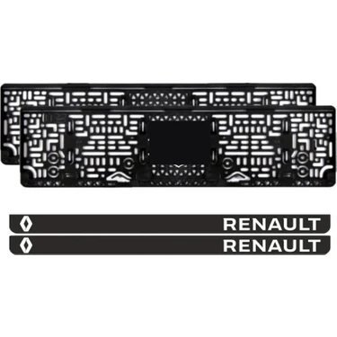 Oto Plakalık Renault Lüx Pleksi