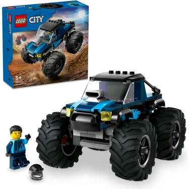 LEGO® City Mavi Canavar Kamyon 60402 - 5 Yaş ve Üzeri Çocuklar için Kamyonet İçeren Yaratıcı