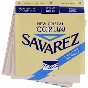 Savarez 500CJ Cristal Corum Blue Klasik Gitar