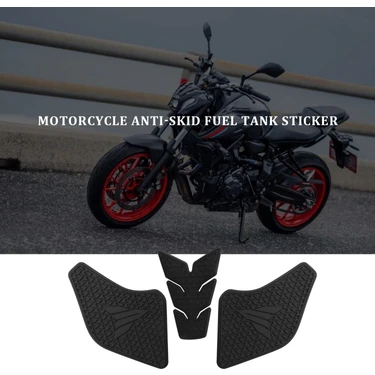 Internet Motosiklet Kaymaz Yan Yakıt Deposu Pad Çıkartmalar Yamaha MT07 Mt-07 2021 Su Geçirmez Ped