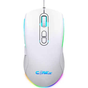 Claw's Titan X1 12800 Dpi Wide RGB Özel ABS Doku & Claw's Reflex Örgü Kablolu Gaming Mouse -