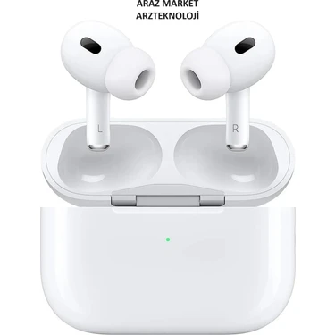 Apple iPhone uyumlu Airpodspro 2. Nesil Aktif Gürültü Engelleme Özelliği(ANC) kulak içi Bluetooth