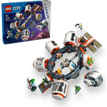 LEGO® City Modüler Uzay İstasyonu 60433 - 7 Yaş ve Üzeri Uzay Meraklısı Çocuklar için Yaratıcı