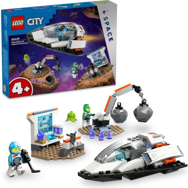 LEGO City Uzay Gemisi ve Asteroit Keşfi 60429 - 4 Yaş ve Üzeri Çocuklar için Uzay Laboratuvarı