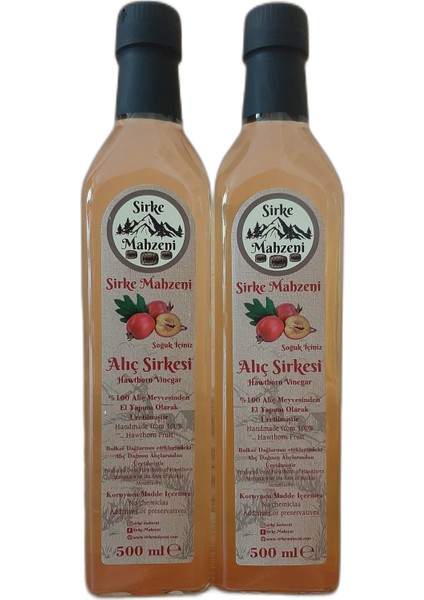 Alıç Sirkesi 500 ml 2li Paket