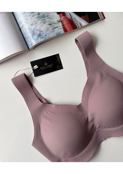 Carla Balensiz Dikişsiz Push-Up Invisible Ice-Silk (Görünmez) Sütyen - Ithal Bra
