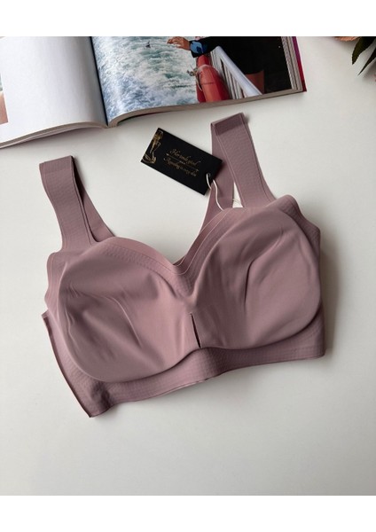 Carla Balensiz Dikişsiz Push-Up Invisible Ice-Silk (Görünmez) Sütyen - Ithal Bra