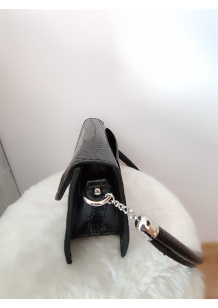 Kadın Kol Çantası Mini Model Siyah modelleri
