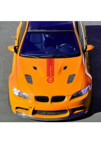 Volvo İçin Uyumlu Aksesuar Oto Kaput Şerit Sticker indirimleri