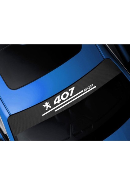 Peugeot 407 İçin Uyumlu Aksesuar Oto Ön Cam Oto Sticker Karbon fiyatları