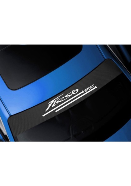 Ford Fiesta İçin Uyumlu Aksesuar Oto Ön Cam Oto Sticker Karbon fiyatları