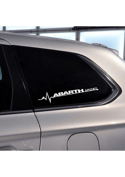 Abarth İçin Uyumlu Aksesuar Oto Yan Cam Sticker
