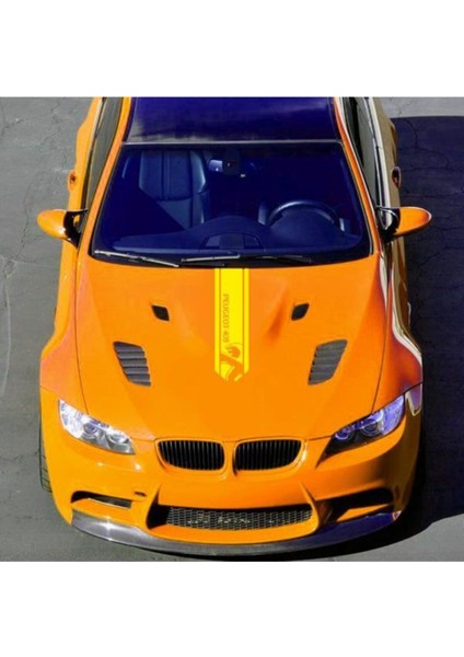 Peugeot 405 İçin Uyumlu Aksesuar Oto Kaput Şerit Sticker fırsatları