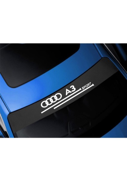 Audi A3 İçin Uyumlu Aksesuar Oto Ön Cam Oto Sticker Karbon fiyatları
