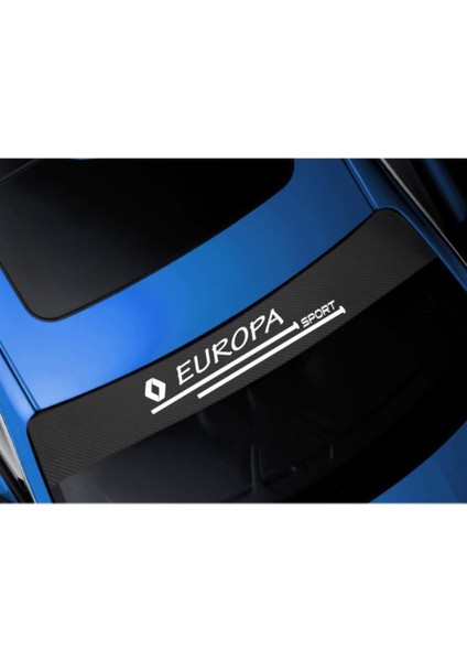 Renault Europa İçin Uyumlu Aksesuar Oto Ön Cam Oto Sticker Karbon fiyatları
