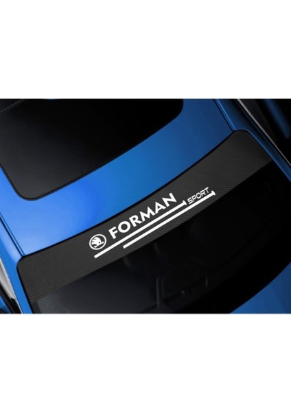 Skoda Forman İçin Uyumlu Aksesuar Oto Ön Cam Oto Sticker Karbon fiyatları