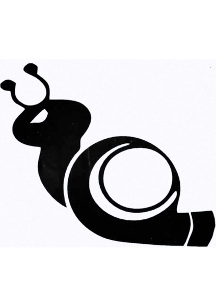 Turbo Salyangoz Oto Sticker 15*15 cm