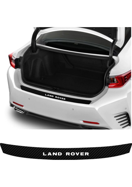 Land Defender Rover İçin Uyumlu Aksesuar Oto Arka Tampon Bagaj Koruyucu Sticker 92*7 cm