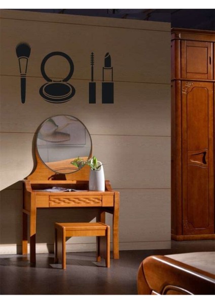 Dekoratif Duvar Sticker Basit Makyaj Desen Ev Çıkartmaları