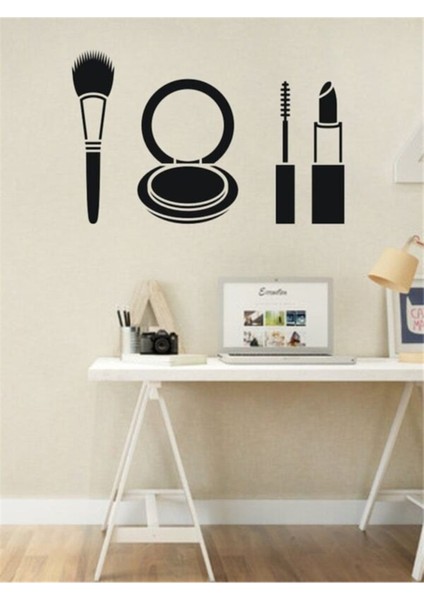 Dekoratif Duvar Sticker Basit Makyaj Desen Ev Çıkartmaları fiyatları