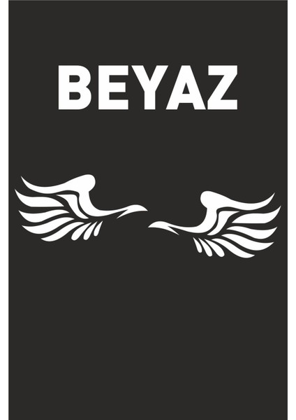 Kanat Yan Ayna Oto Sticker Siyah Sağ-Sol 2 Adet 12*6 cm
