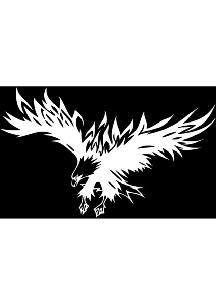 Kartal Tasarım Oto Kaput Sticker Beyaz 50*80 cm