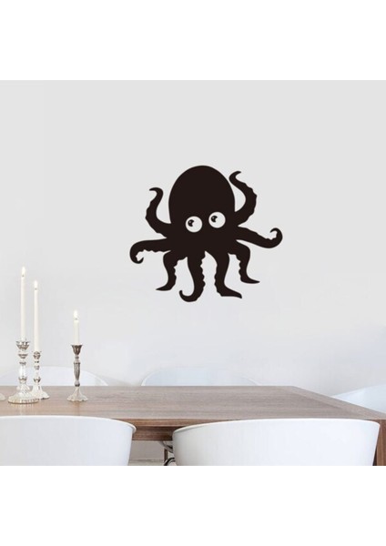 Duvar Sticker Düz Renk Yaratıcı Güzel Ahtapot Desen Duvar Dekoru fiyatları