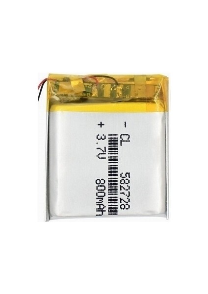 Akıllı Çocuk Saat Cep Telefonu Batarya - Pil 3.7V 800MAH 582728 Pil