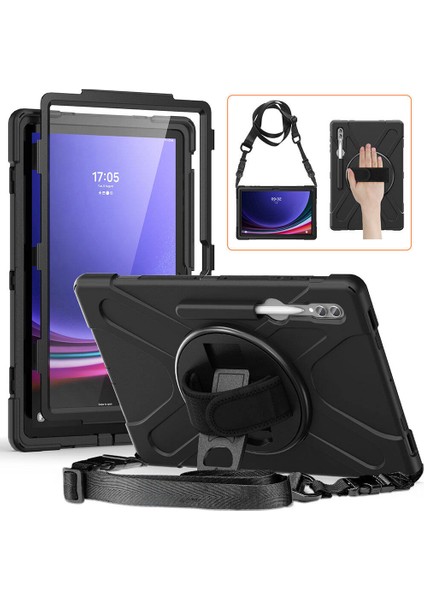 Samsung Galaxy S9 Ultra 14.6''uyumlu Kapak Ergonomik Tasarım ve Kolay Kullanım Zırh Tablet Kılıfı