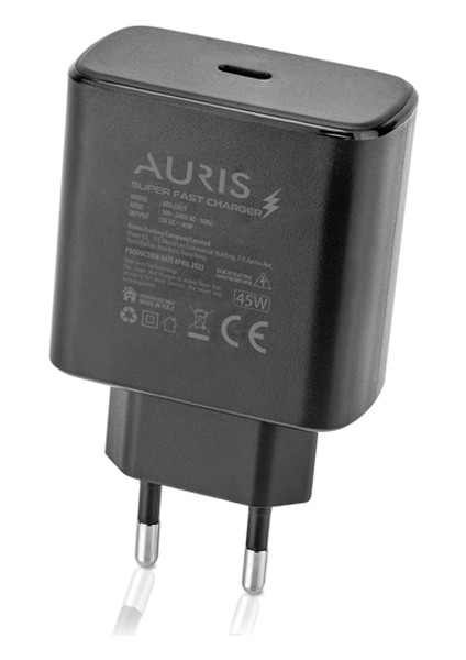 45W Usb-C Turbo Hızlı Şarj Type-C Başlık Süper Hızlı Şarj Teknolojisi