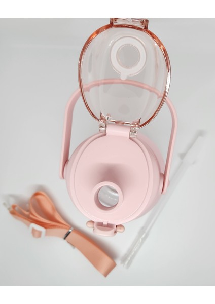ST-6642 Pembe Hippo Tritan 1050ML Tritan Saplı Matara fiyatları