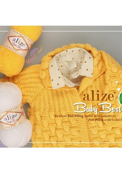 Baby Best Anti Pilling Bebe El Örgü Ipi (5ADET) - 450 Inci fırsatları