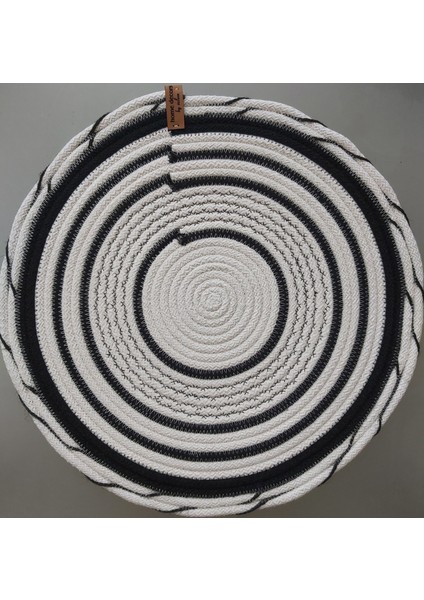 Dekoratif Örtü Hasır Örtü Runner Masa Örtüsü Mutfak Örtüsü Sehpa Konsol Örtüsü Salon SUNUM-40X40CM