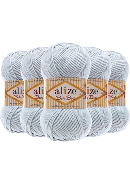 Baby Best Anti Pilling Bebe El Örgü Ipi (5ADET) - 224 Pembe